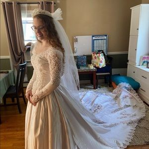 Michael Angelo Empress wedding dress.